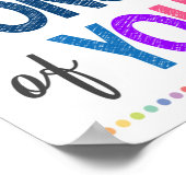 Inbow Classroomポスター ポスター (角)