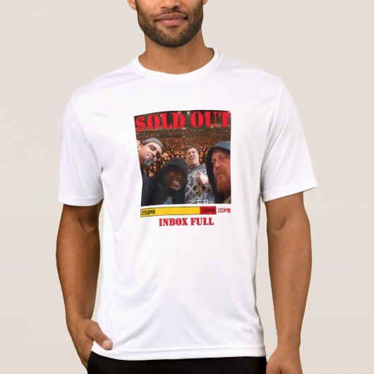Inboxは十分に旅行の"群集"のワイシャツの*new*を""完売しました Tシャツ (正面)
