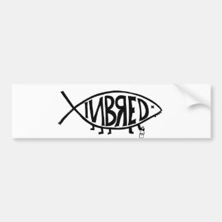 inbred バンパーステッカー