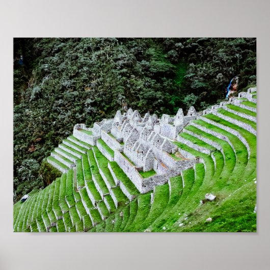 Inca Trail Machu Picchu Peru - Travel Photography ポスター (正面)