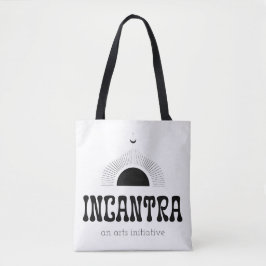 incantraメインロゴ (ライト背景用ダークカラー) トートバッグ