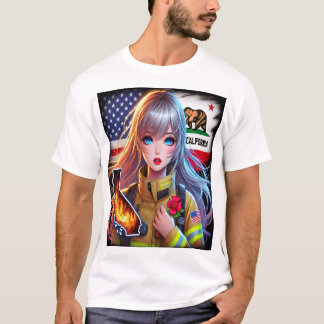 INCENDIO EN CALIFORNIA, SOLIDARIDAD Y APOYO Tシャツ