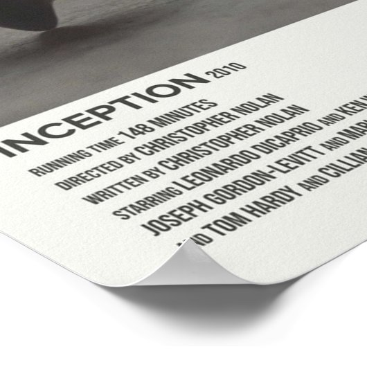 inception 2010 ポスター (角)