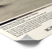 Inception Christopher Nolanミニマリスト映画Vint ポスター (角)