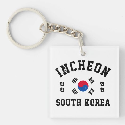 Incheon South Korea キーホルダー (正面)