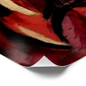 「Incidle Still Life with Incident」、光沢のあるポスター ポスター (コーナー)