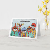 Inclownito (挨拶状) カード (黄色い花)