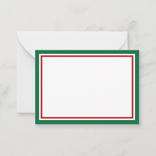 Include A Personal Note with your Christmas Gift ノートカード (正面)