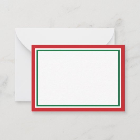 Include A Personal Note with your Christmas Gift ノートカード (正面)