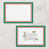 Include A Personal Note with your Christmas Gift ノートカード (正面/裏面)