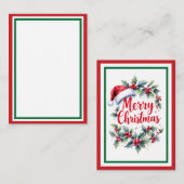 Include A Personal Note with your Christmas Gift ノートカード (正面/裏面)