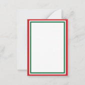 Include A Personal Note with your Christmas Gift ノートカード (正面)