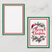 Include A Personal Note with your Christmas Gift ノートカード (正面/裏面)