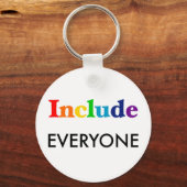 Include Everyone – 神経多様性認識度 キーホルダー (裏面)