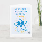 Inclusion for Down Syndrome -  Star カード (正面)