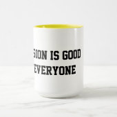 Inclusion is good for everyone マグカップ (中央)