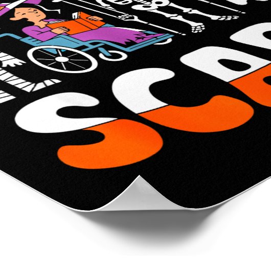 Inclusion Isn't Y Sped Halloween Special Education ポスター (角)