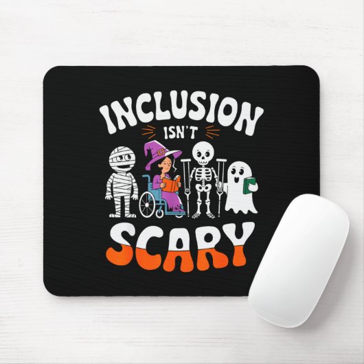 Inclusion Isn't Y Sped Halloween Special Education マウスパッド (マウス)