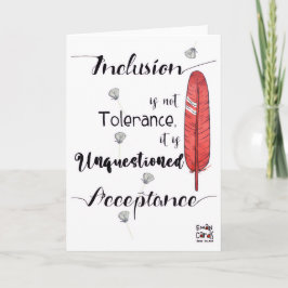 Inclusion Matters - Acceptance カード