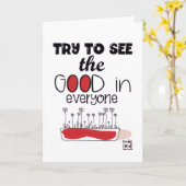 Inclusion Matters - See the Good カード (黄色い花)