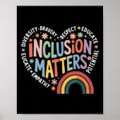 Inclusion Problems Special Education Teacher Sped  ポスター (正面)