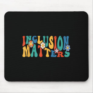 Inclusion S Special Education Autism Awareness Tea マウスパッド