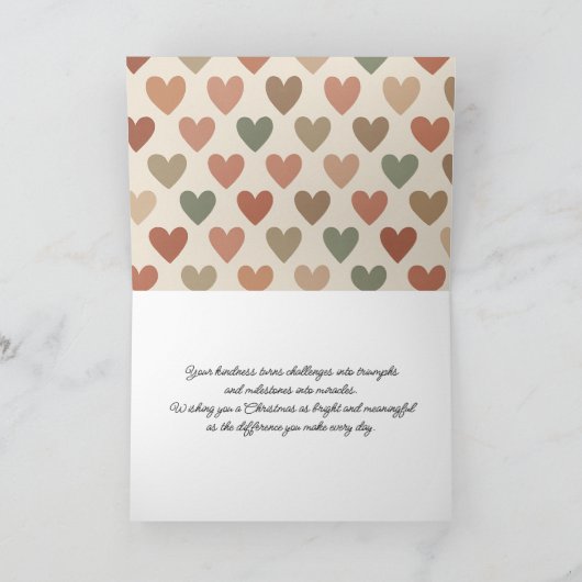 Inclusive Hearts, Timeless Traditions シーズンカード (内部)