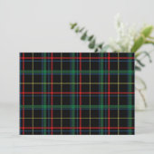 Inclusive Holiday Plaid Card 招待状 (スタンド正面)