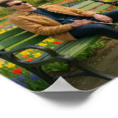 Inclusive  Spring Wall Art, Blind AwarenessGarden ポスター (角)