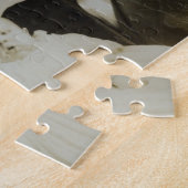 Incly Daddy inボウリングをする人、 クリケットの投手ファミリーRPPC B&W写真イメ ジグソーパズル (側面)