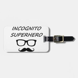 Incognitoスーパーヒーロー04B ラゲッジタグ