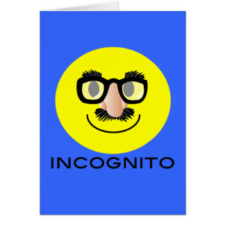 「incognito顔カード