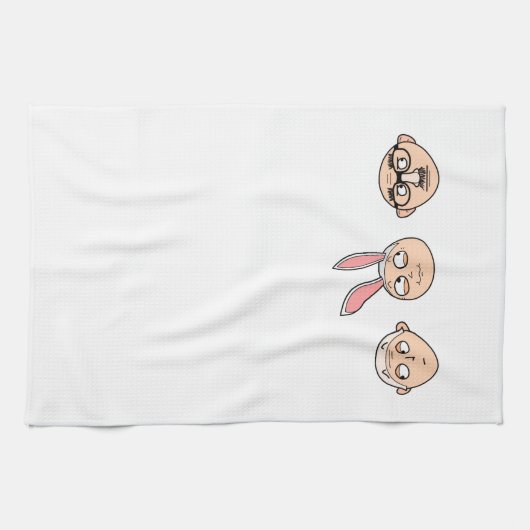 "Incognito"台所タオル キッチンタオル (横)