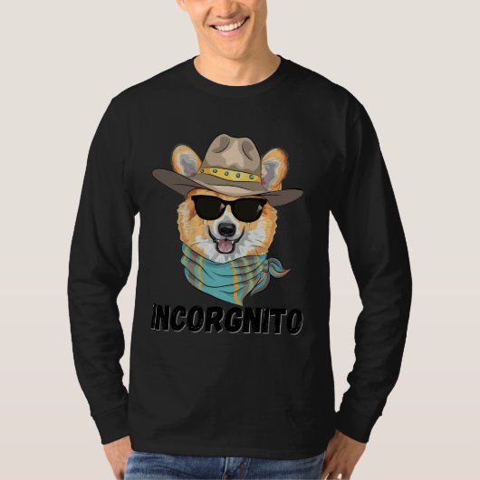 Incognito Corgi Incorgnito Corgi 547 Tシャツ (正面)
