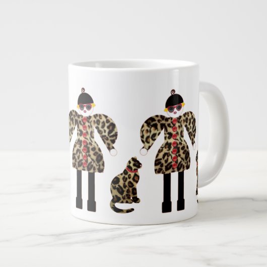 Incognito Martzkinのジャンボマグ ジャンボコーヒーマグカップ (正面右)