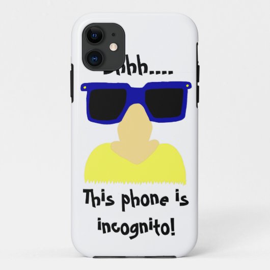 Incognito Mustache & Glasses iPhone 5ケース Case-Mate iPhoneケース (裏面)