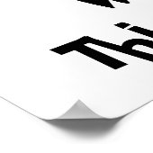 Incognito Mustache & Glasses Poster ポスター (角)