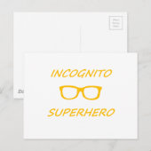 Incognito Superhero 01O ポストカード (正面/裏面)