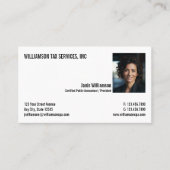 Income Tax Preparation   名刺 (正面)