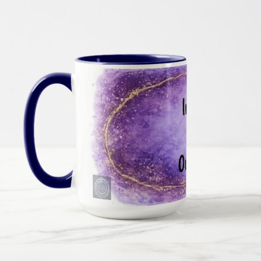 Incomes & Outcomes Mug マグカップ (左)