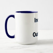 Incomes & Outcomes Mug マグカップ (左)
