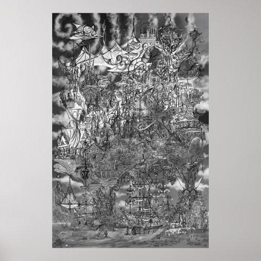 Incoprea v136 HUGE 40インチx 60インチ ポスター (正面)