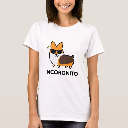 Incorgnitoの三色のワイシャツ Tシャツ (正面)