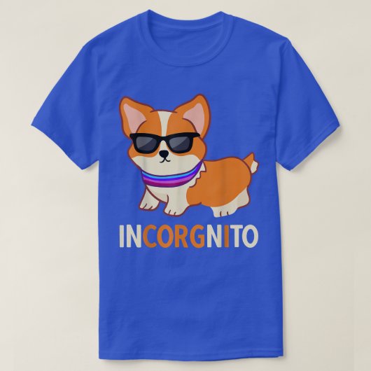 INCORGNITOコギスコおもしろいルギドッグズパン Tシャツ (デザイン正面)