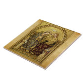 INCORONATION OF VIRGIN by Gentile Da Fabriano タイル (側面)