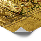 INCORONATION OF VIRGIN by Gentile Da Fabriano ポスター (角)