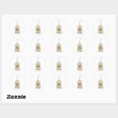 Increasing Value Vintage Price Tag Sticker ラウンドシール (シート)