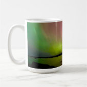 Incredible Aurora Borealis Northern Lights Mug コーヒーマグカップ (左)