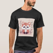 Incredible Red Panda And Cherry Blossom Ness Tシャツ (正面)
