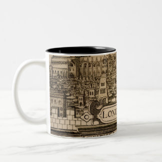 Incredible Vintage style London mug ツートーンマグカップ